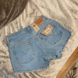 Levi’s High Rise 501 Shorts